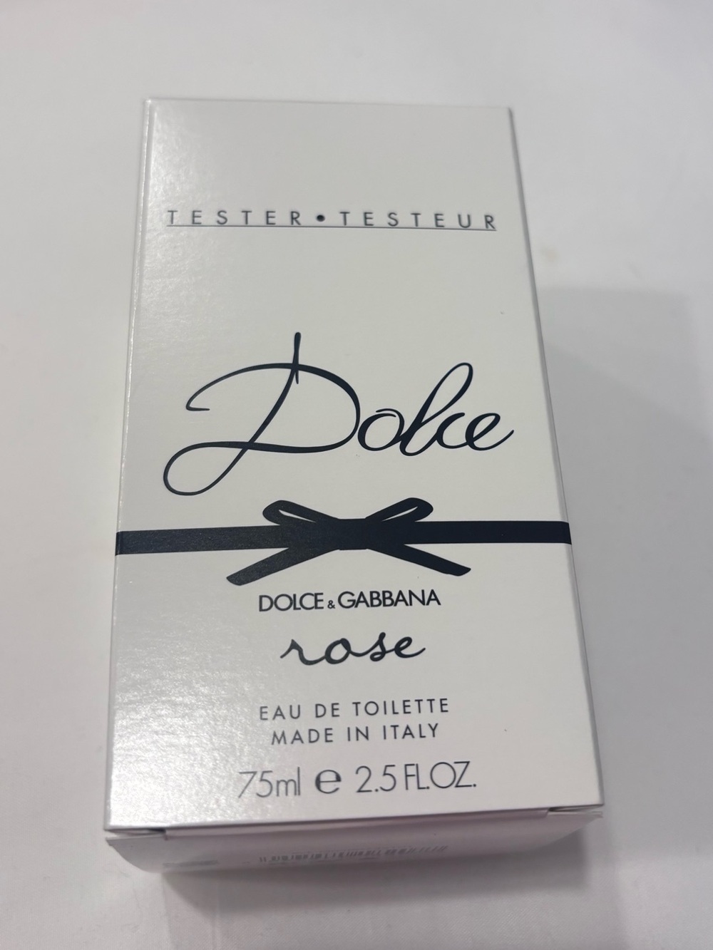 Dolce & Gabbana White & Black Fragrance Box - Mandarin Rose Redcurrant